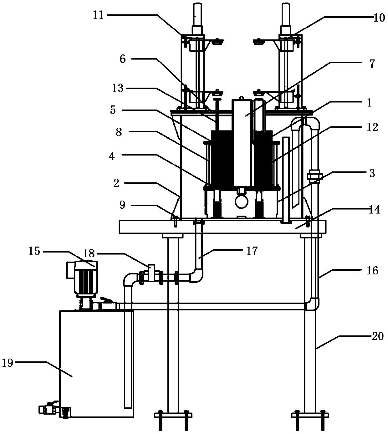 Double- reactor-core zero- power device