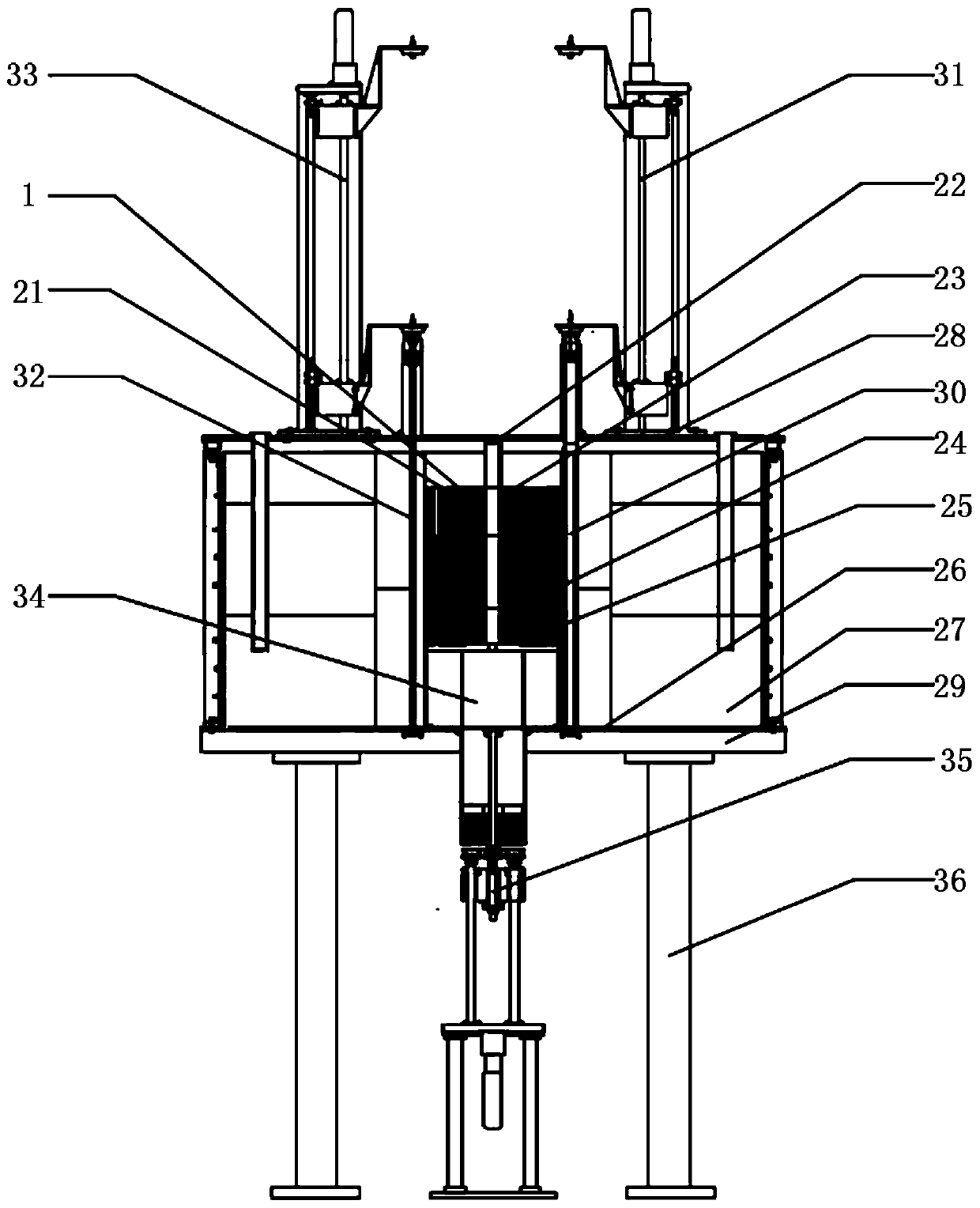 Double- reactor-core zero- power device