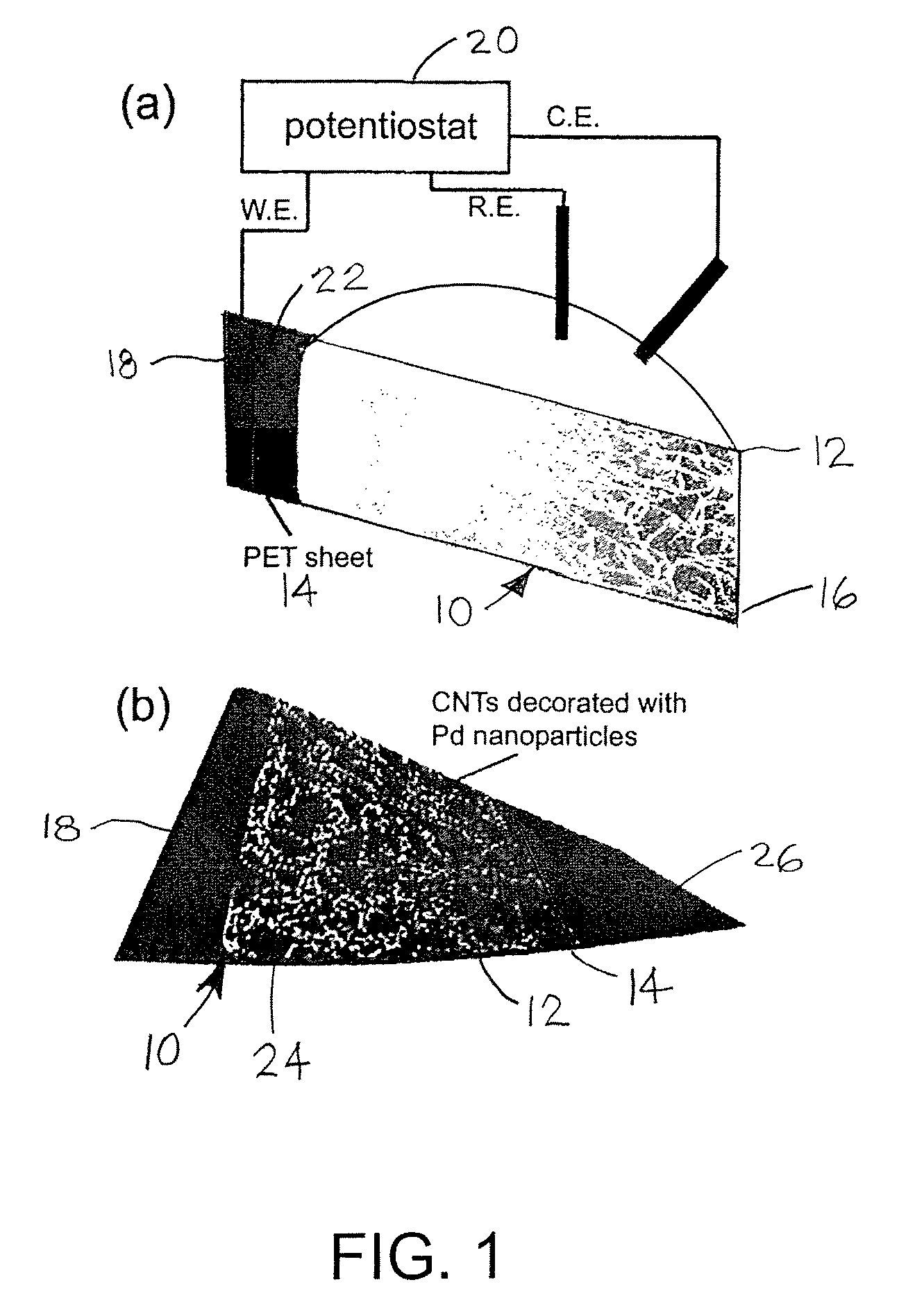 High-performance flexible hydrogen sensors