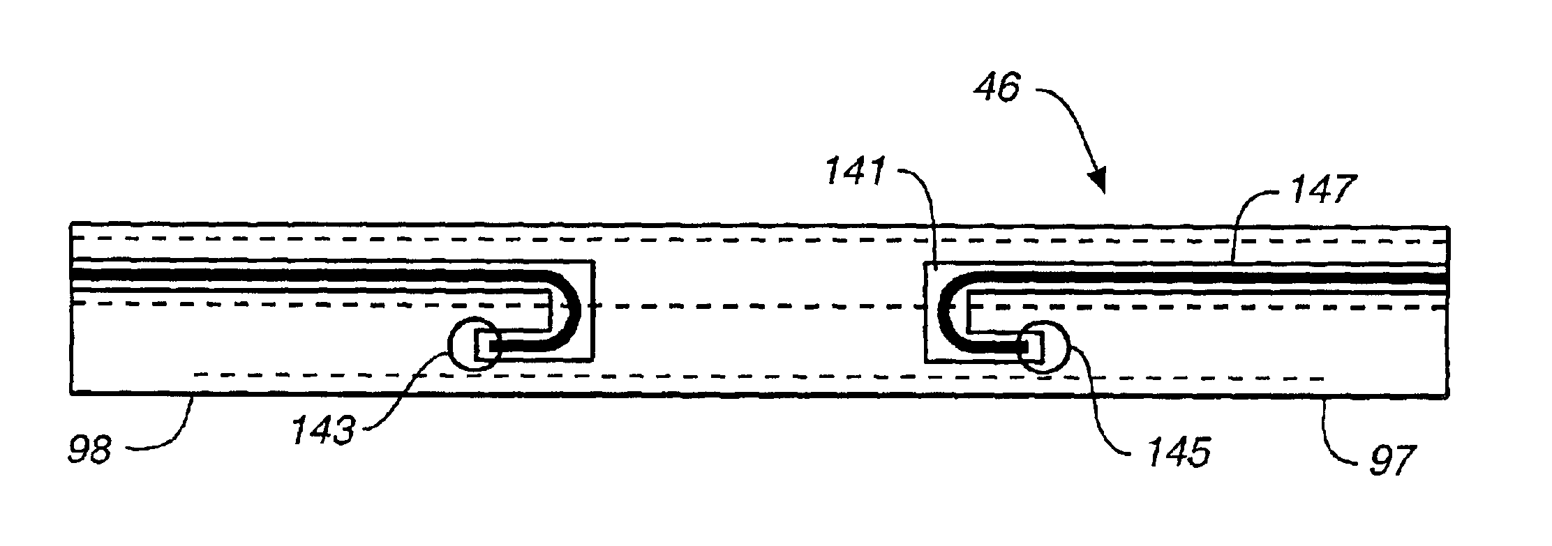 Heated and cooled vacuum chamber shield