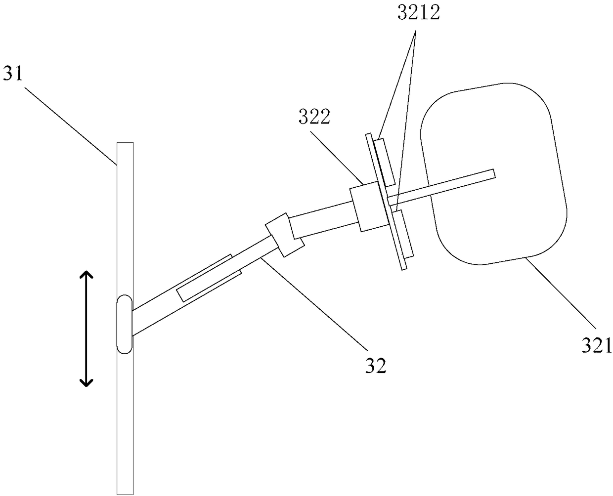 Anti-icing and deicing system used for wind driven generator set and method thereof