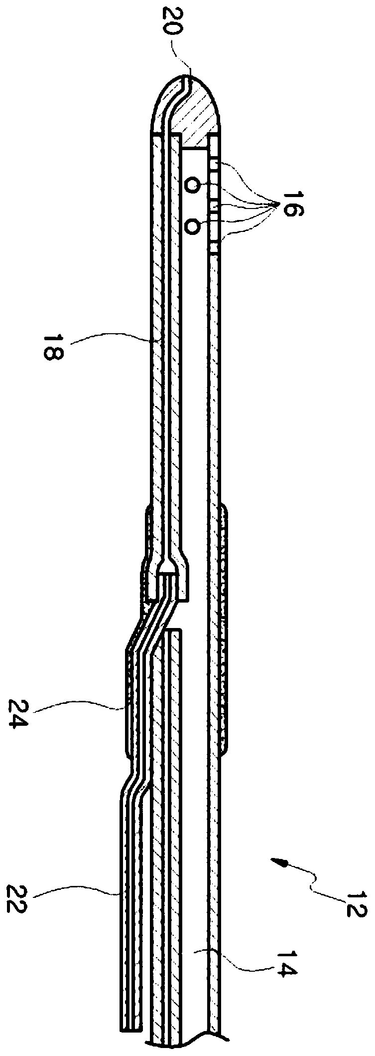 cranial catheter device