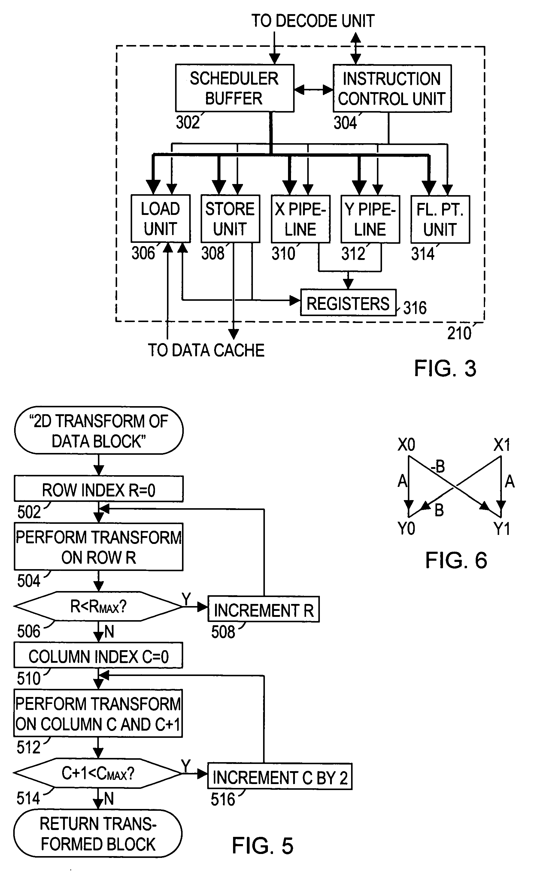 Two-dimensional discrete cosine transform using SIMD instructions