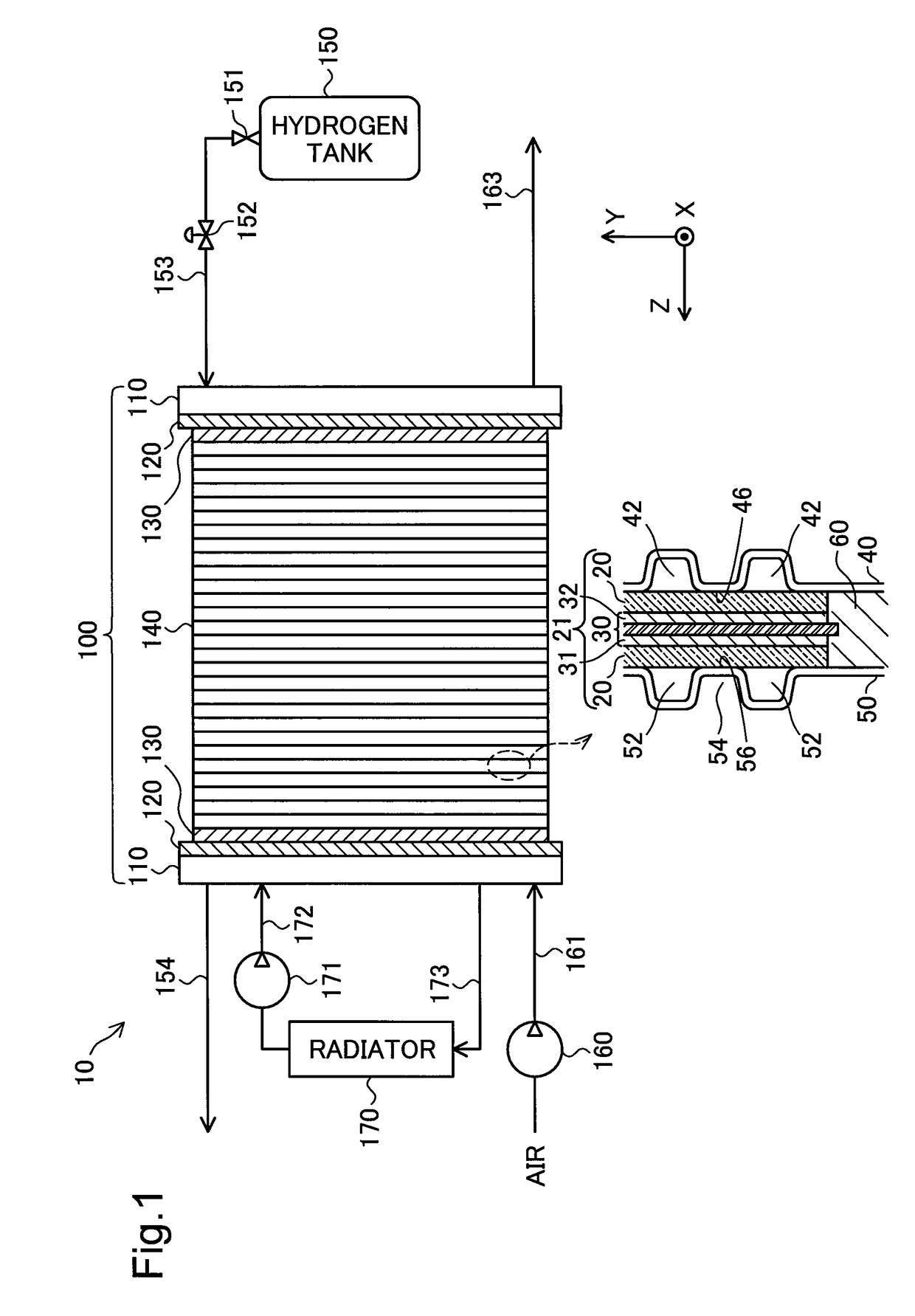 Fuel-cell unit cell