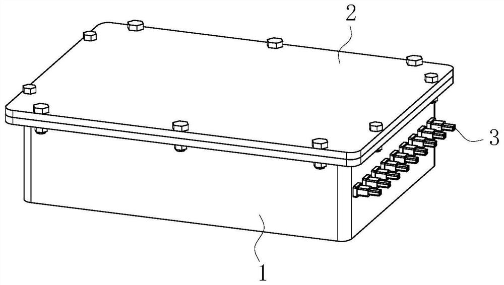 Optical fiber terminal box