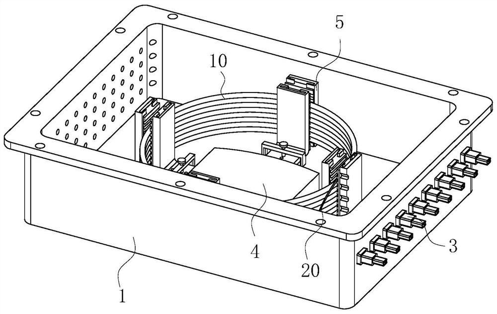 Optical fiber terminal box