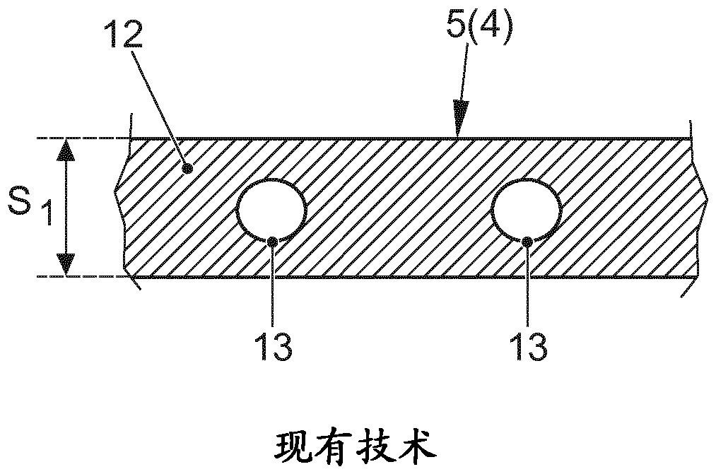 BATTERY HOUSING WITH INCORPORATED COOLING system