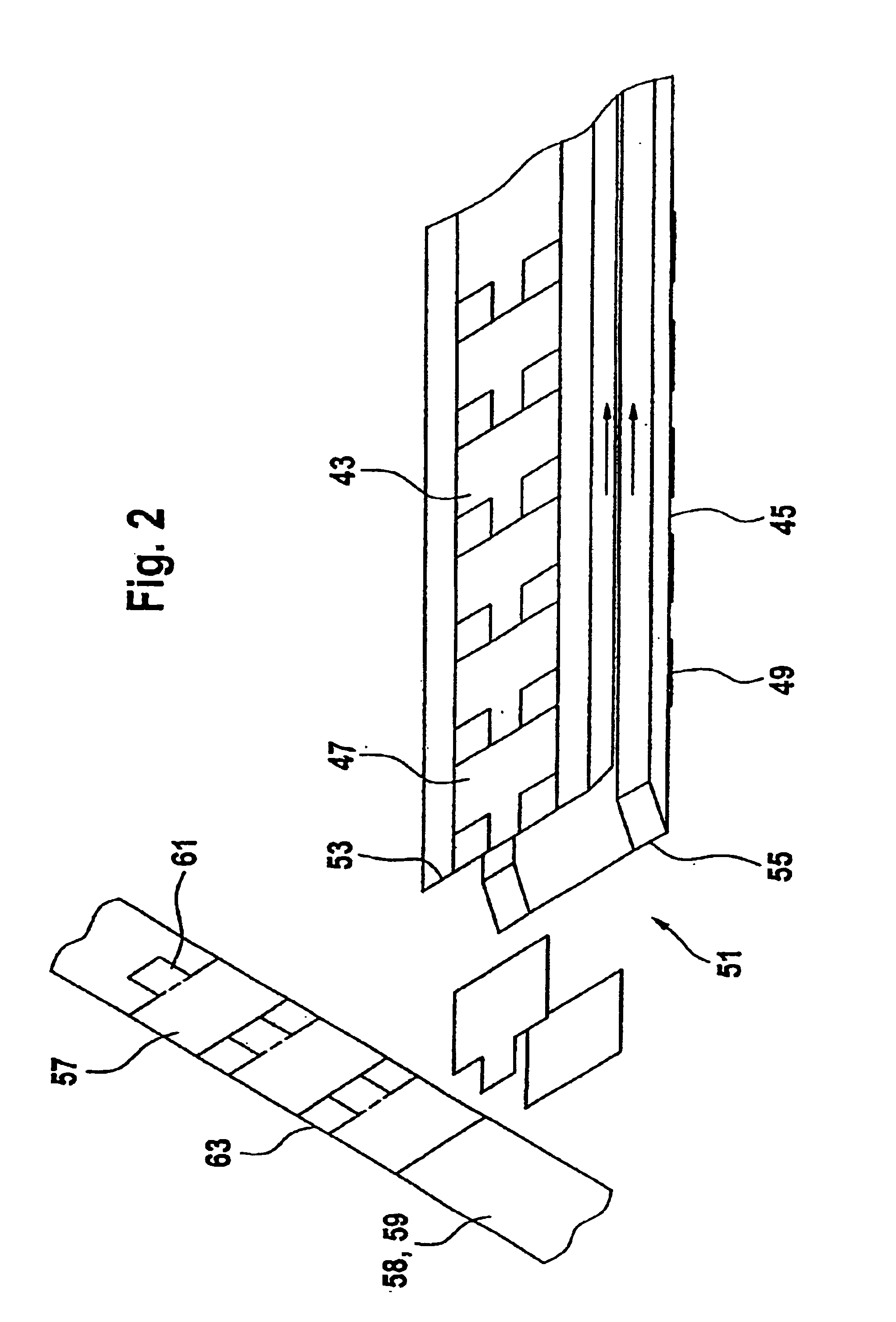 Method and device for producing double labels and corresponding double label