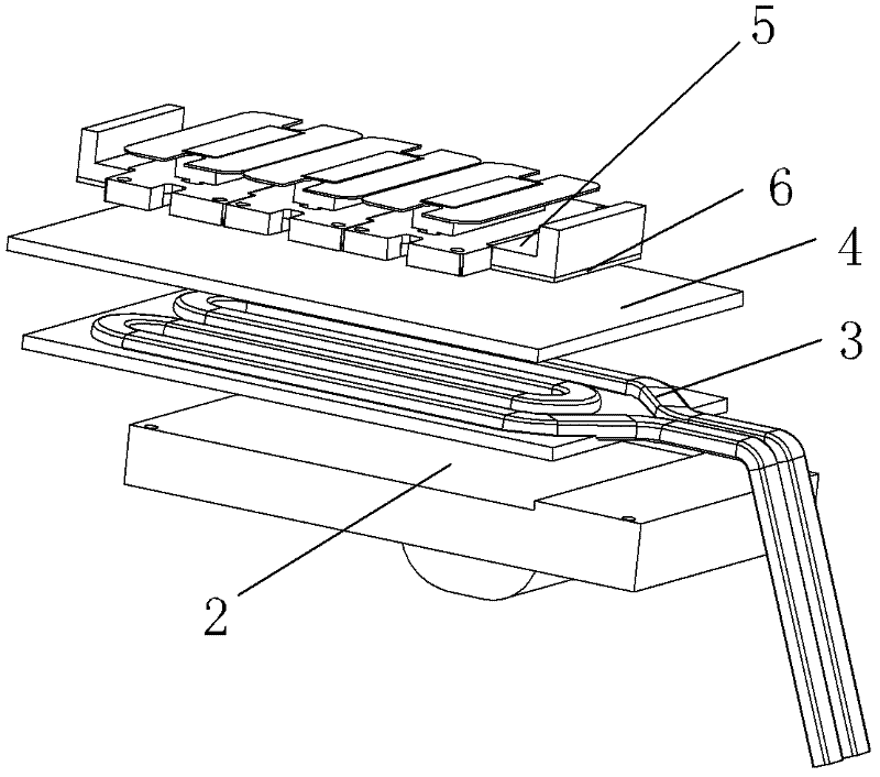 Water cooling device