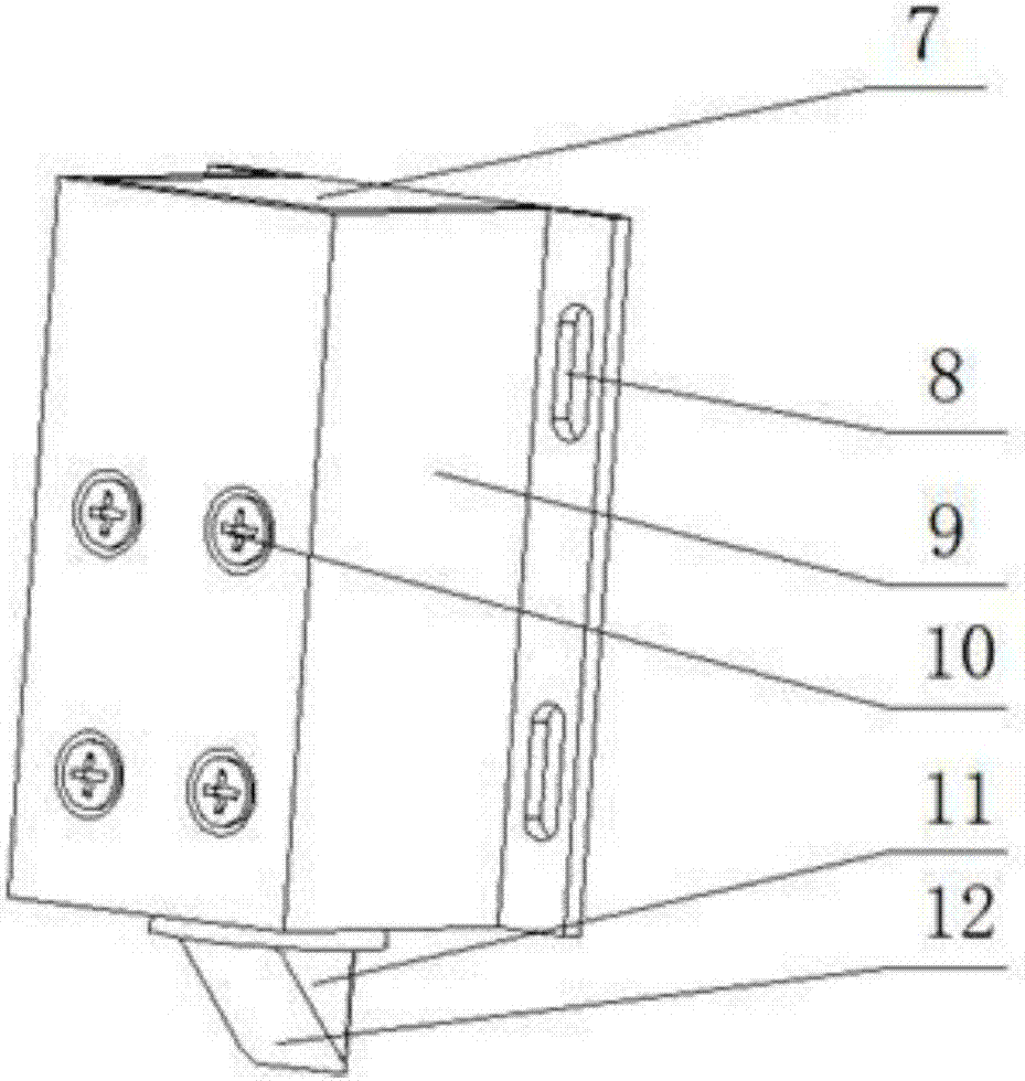 Explosion-proof type mechanical switching-off device for gas emergency switching off