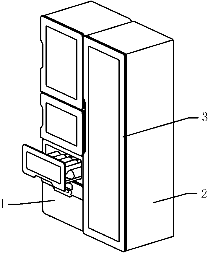 Module combined refrigerator