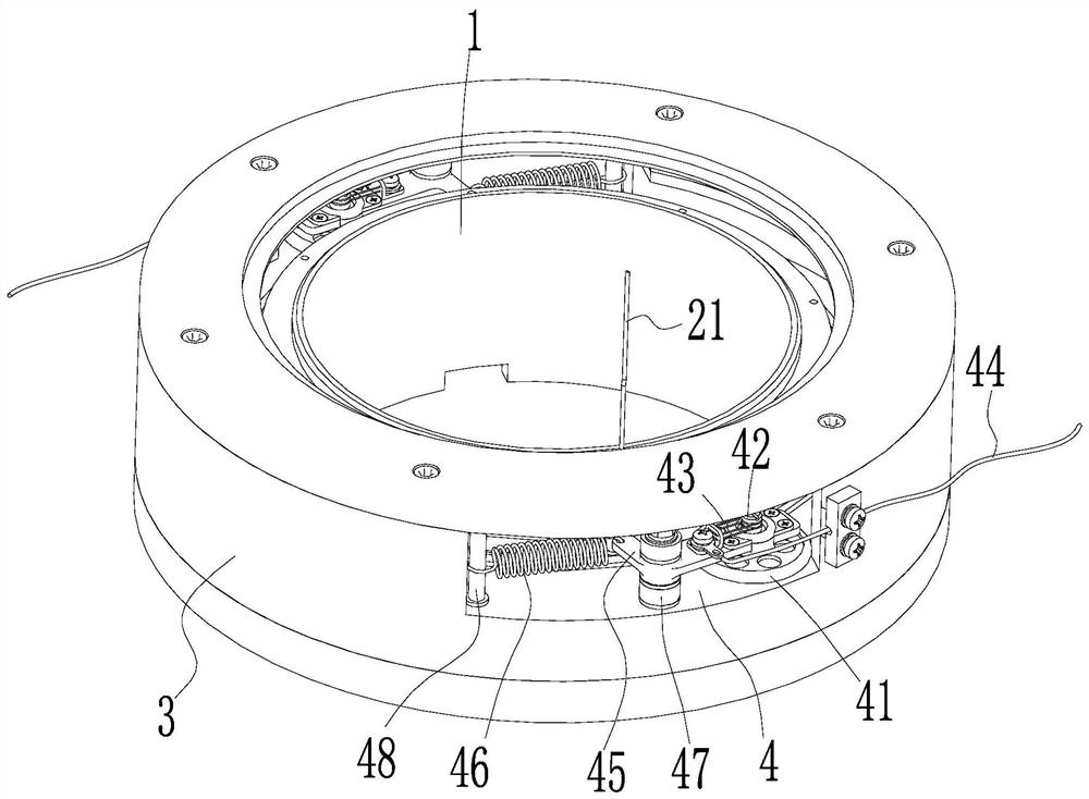 A long-life slip ring based on rolling-slip combination