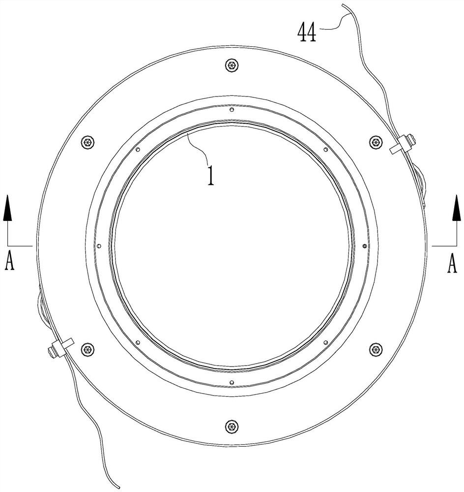 A long-life slip ring based on rolling-slip combination