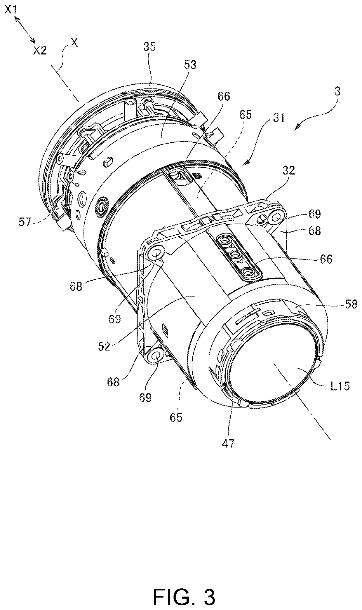 Projection lens and projector