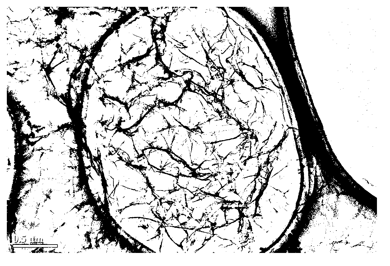 Method for preparing graphene through rapid heat treatment in air atmosphere