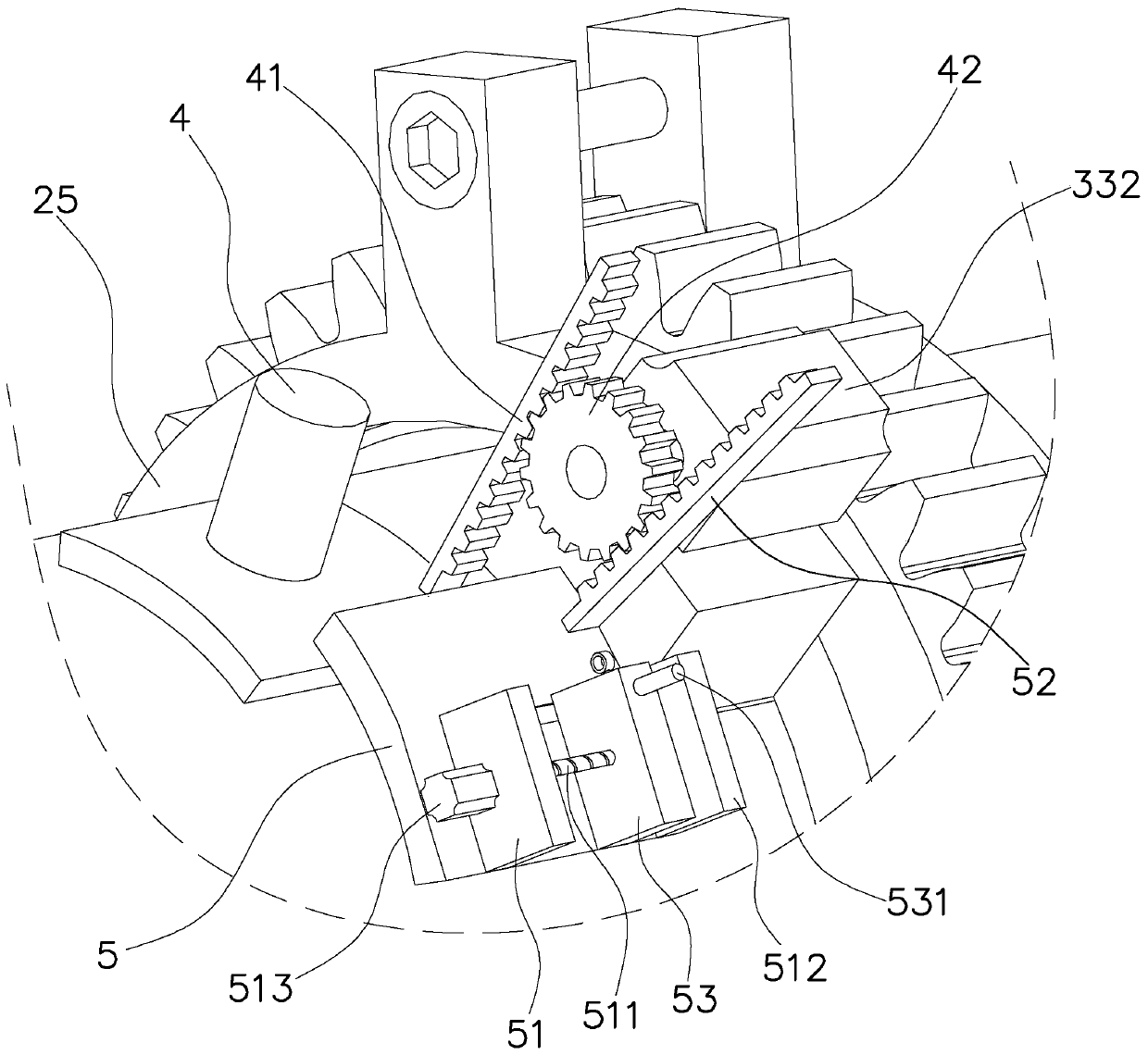 Flaw detection device of round pipe type steel member