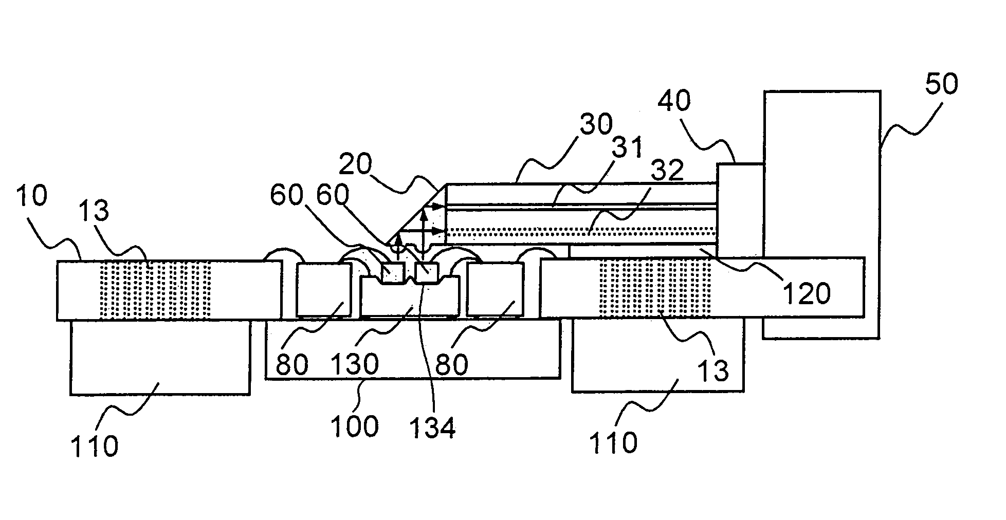 Connection apparatus for parallel optical interconnect module and parallel optical interconnect module using the same