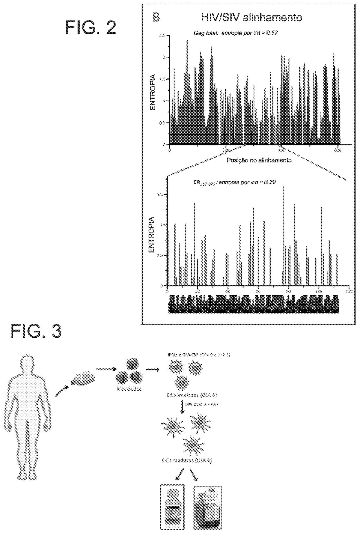 Method for defining a personalized vaccine against hiv/aids