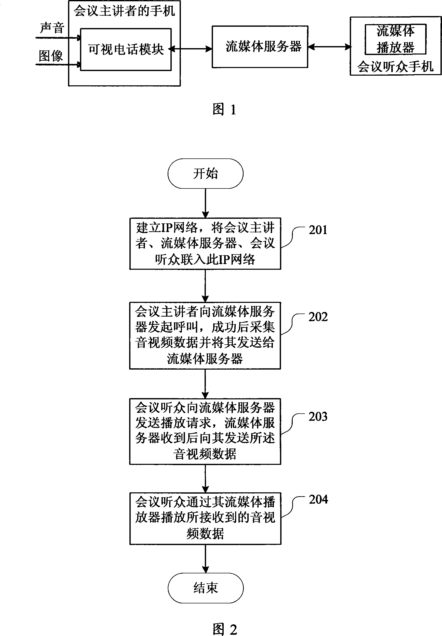 Issuing system and method of picturephone meeting