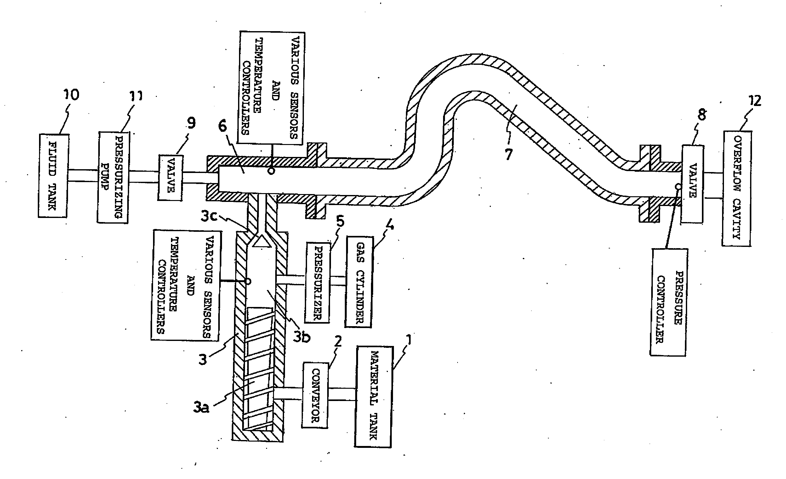 Method and device for producing a pipe member