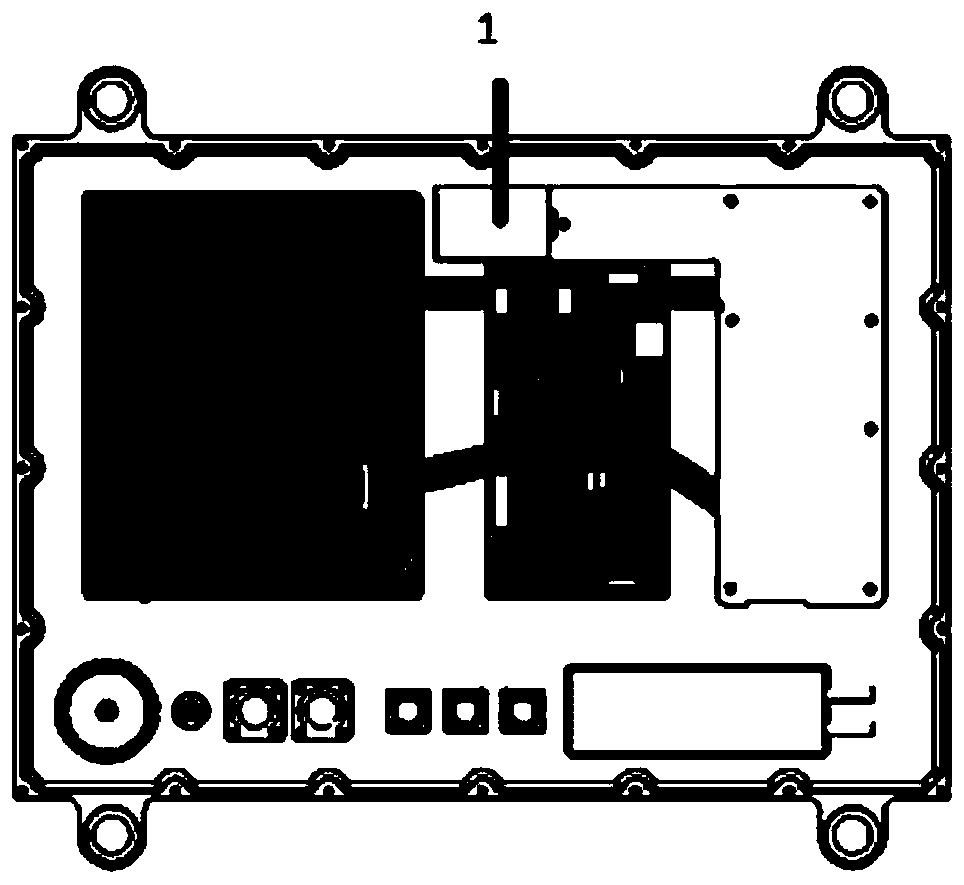 Electromagnetic leakage suppression method and system for additionally arranging filter at power panel output port