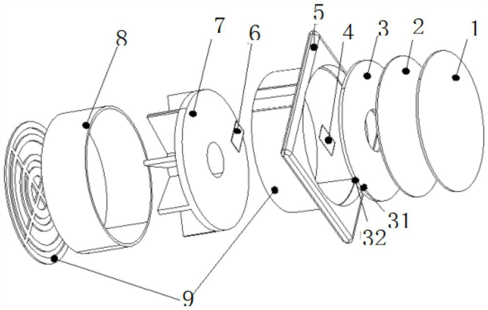 A cooling device for mobile equipment and its control method