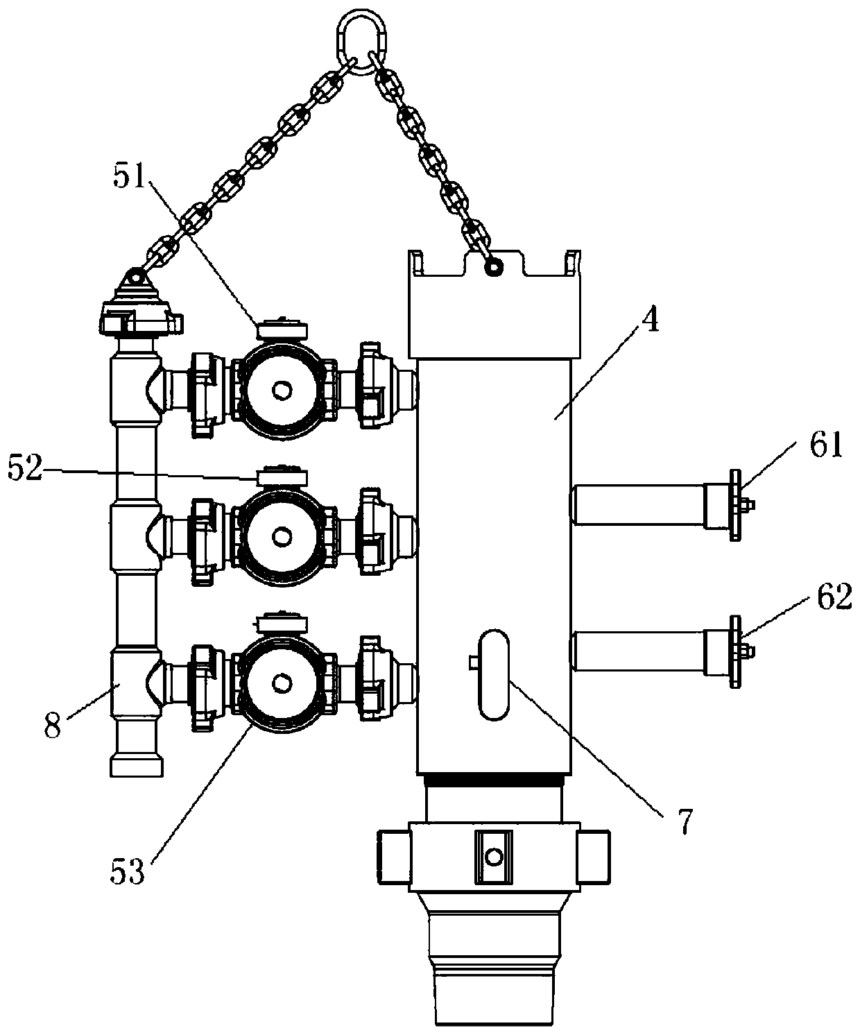 Remote control cement head