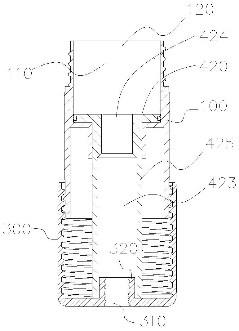 bone cement mixing syringe