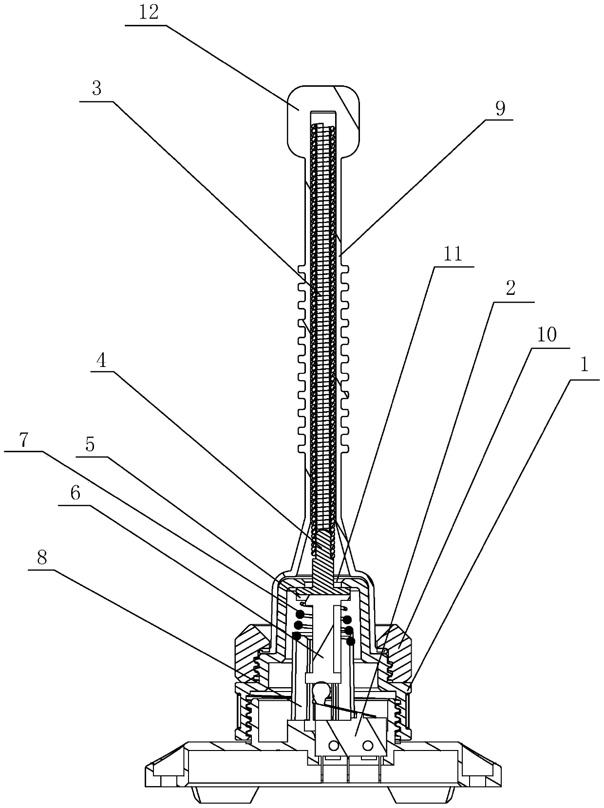 Abnormal-motion detection unit for manhole cover