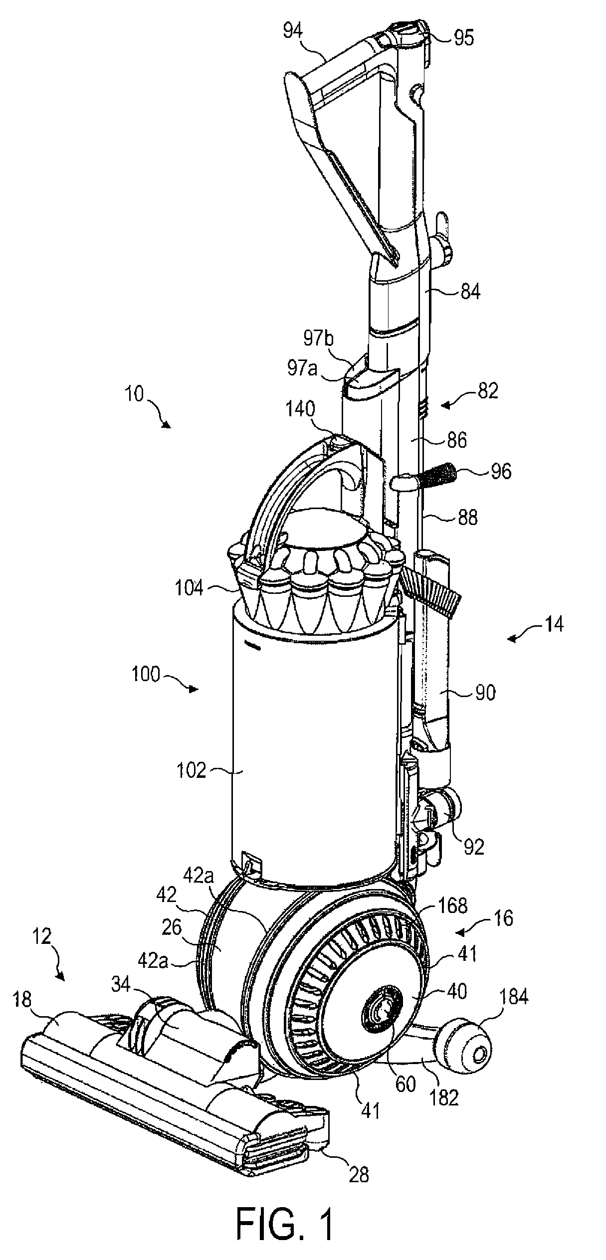 Surface treating appliance