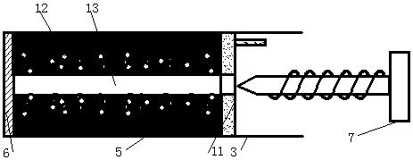 Experimental device and method for detecting distribution status of coal fissures around drill holes