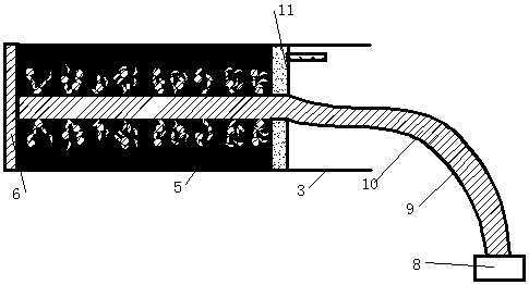 Experimental device and method for detecting distribution status of coal fissures around drill holes