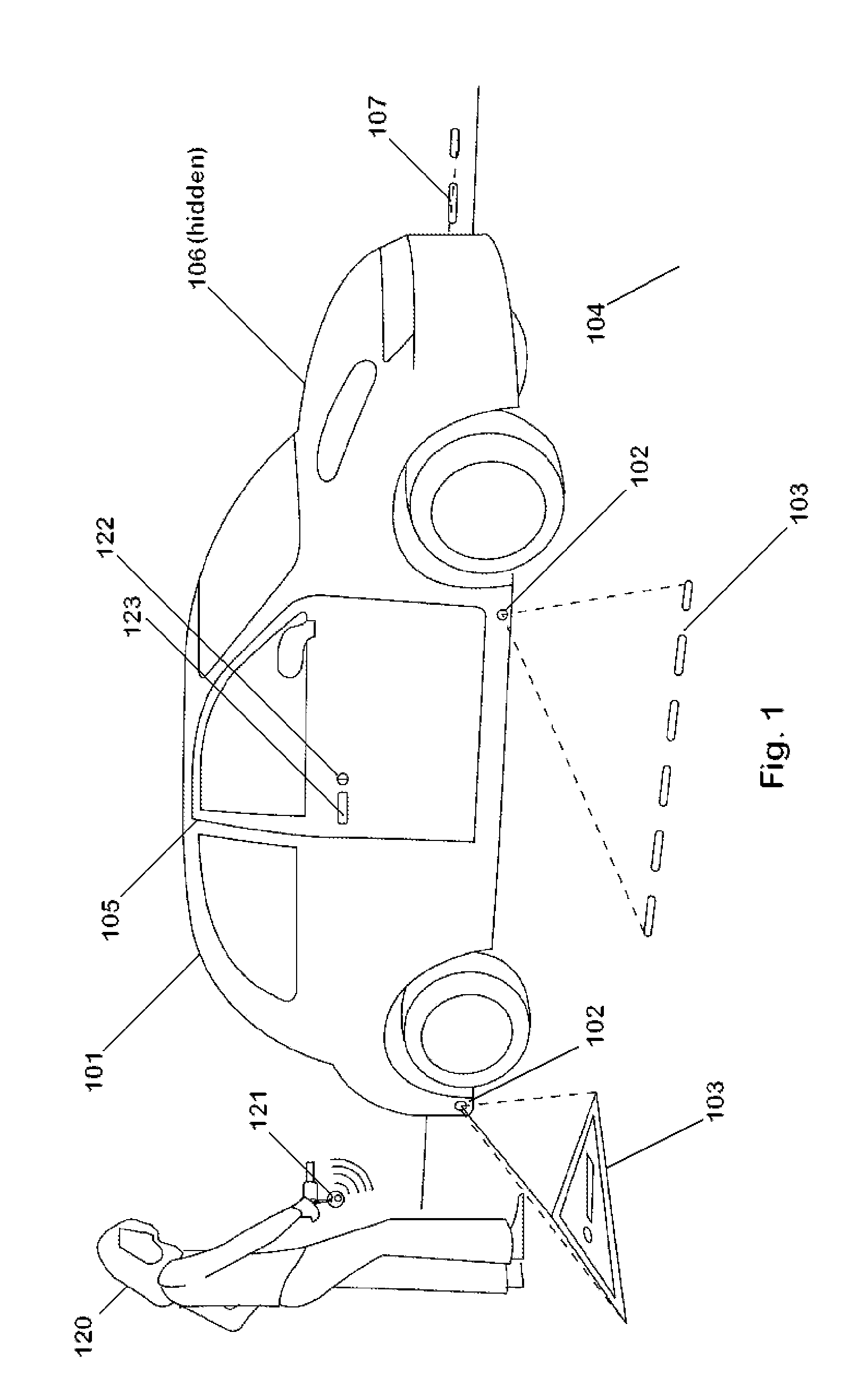 System that warns in advance of occupants exiting or entering a parked vehicle