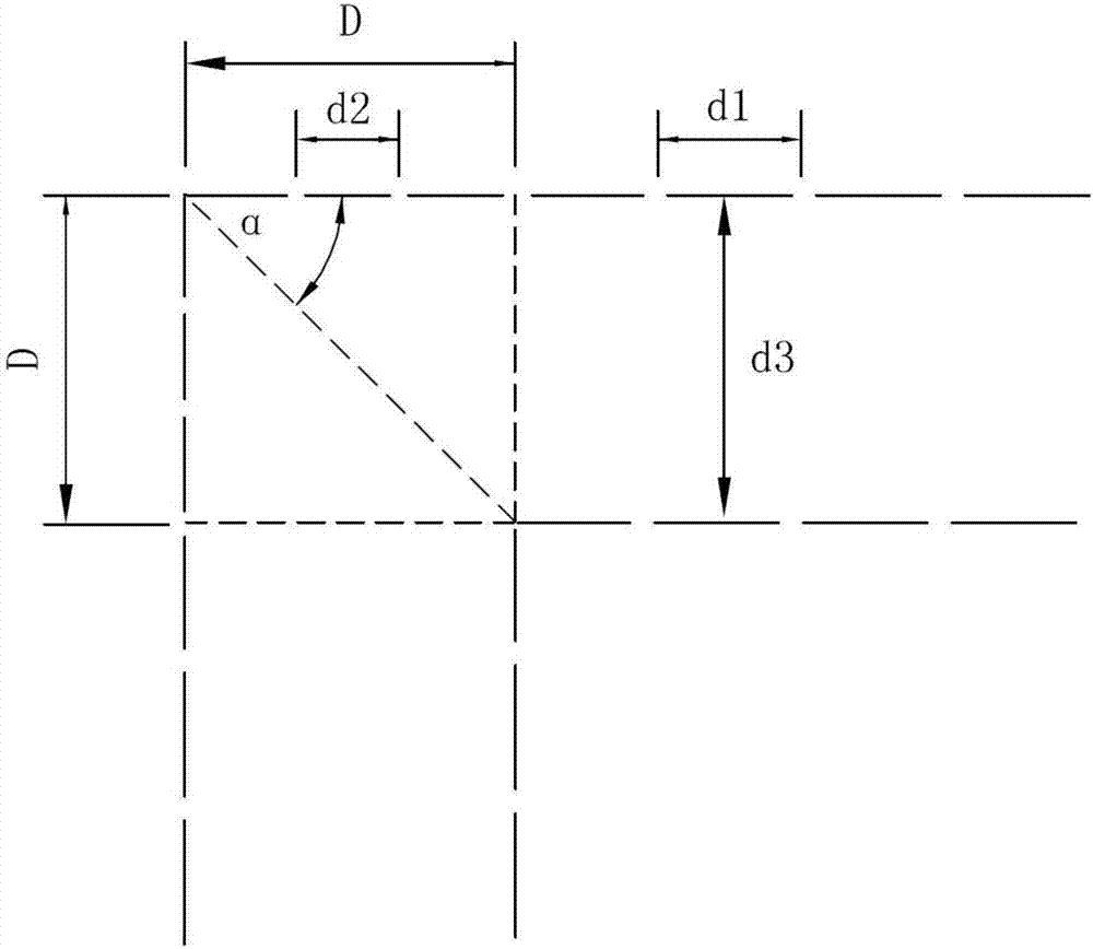 Corner sewing method of two-needle sewing machine