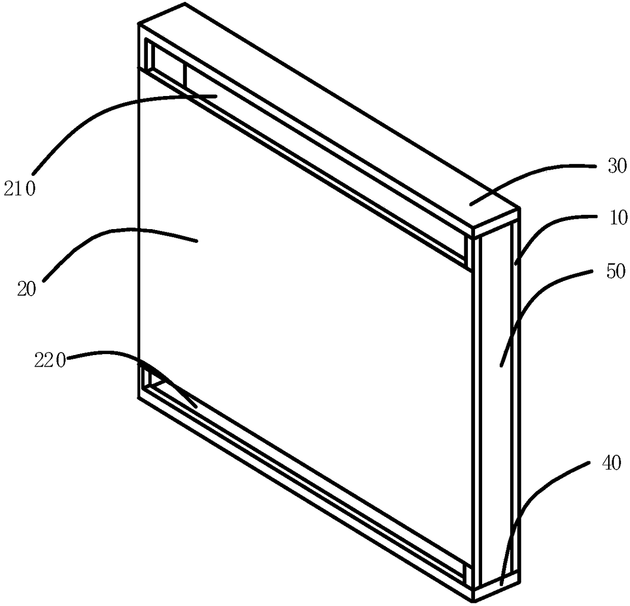 Hollow radiation-cooling passive type structure for building external wall or roof