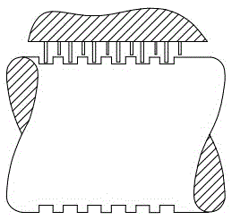 Turbine multi-stage air seal structure