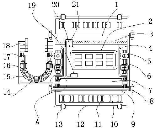 A kind of loudspeaker equipment with anti-jamming function