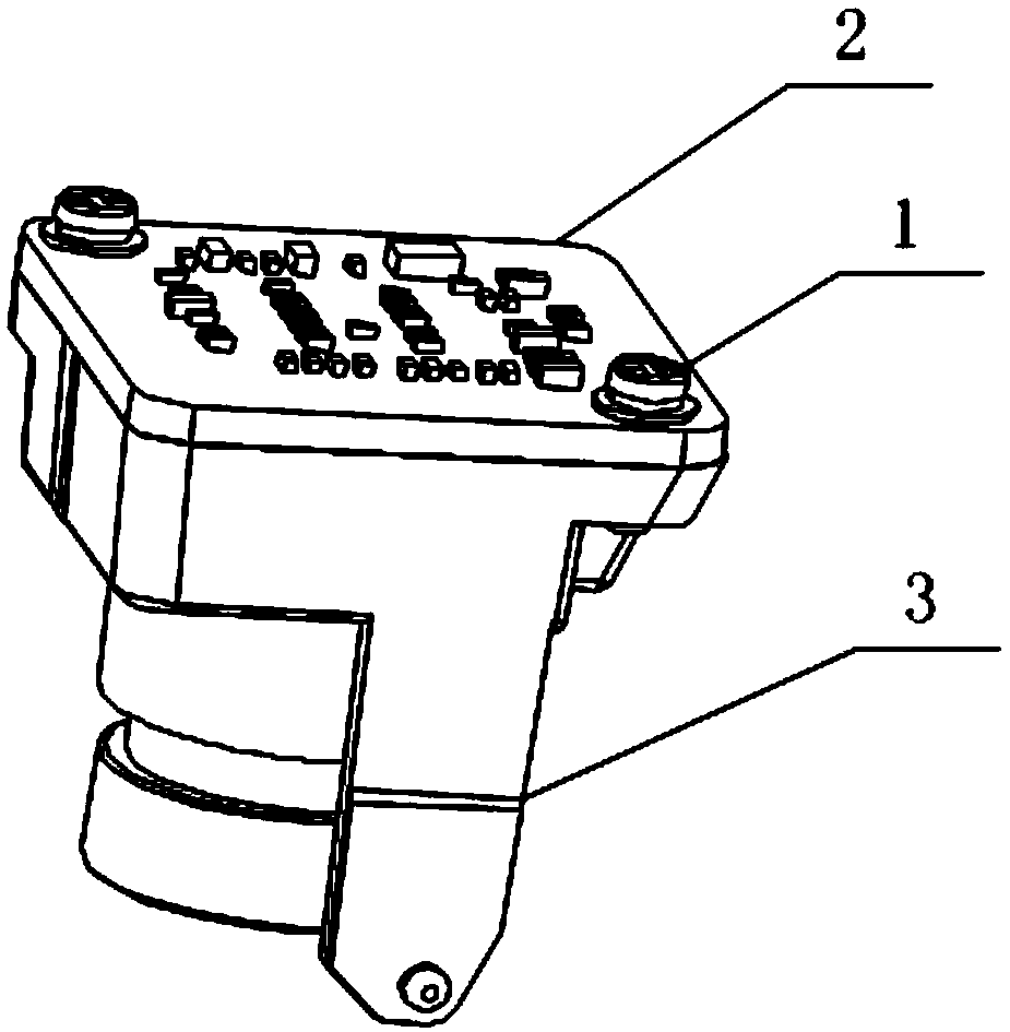 Camera plastic part