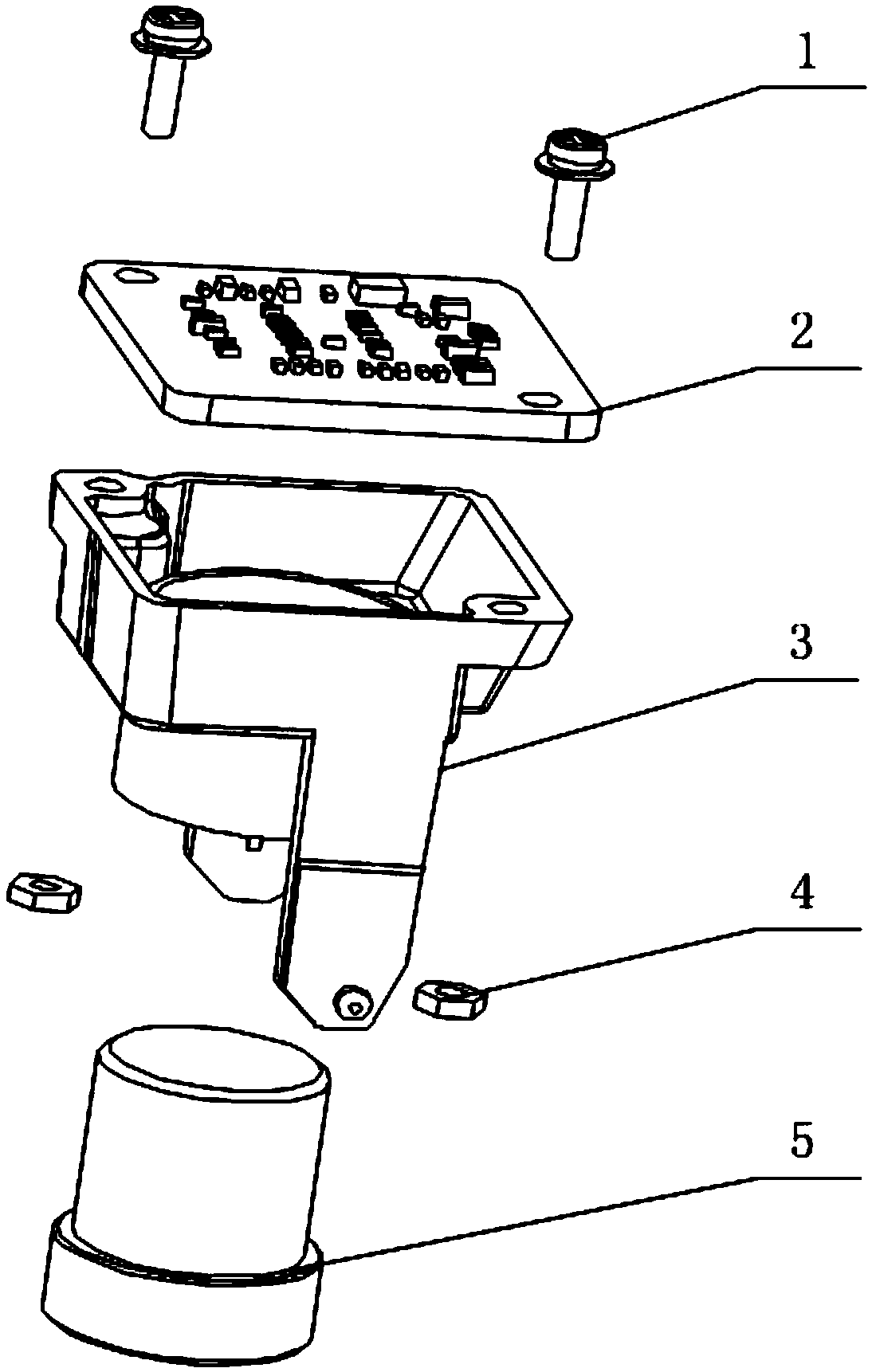 Camera plastic part