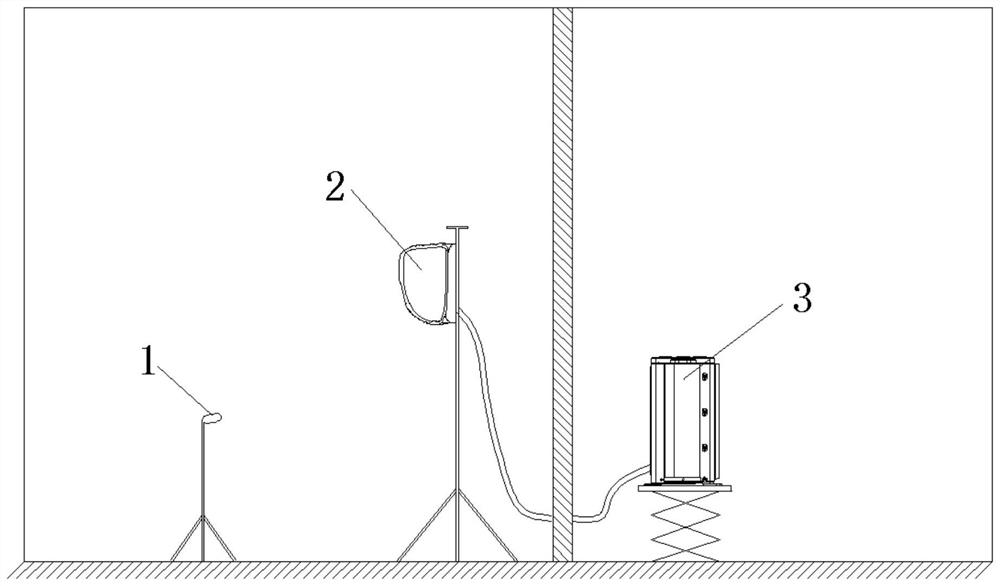 Thermal expansion and cold shrinkage abnormal sound testing method of air conditioner indoor unit