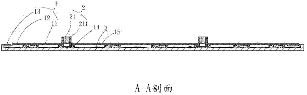 Fixing structure of radiating element