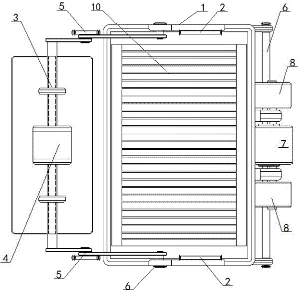 Mop machine realizing automatic operation