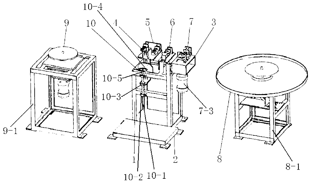 Belt saw marker attaching device