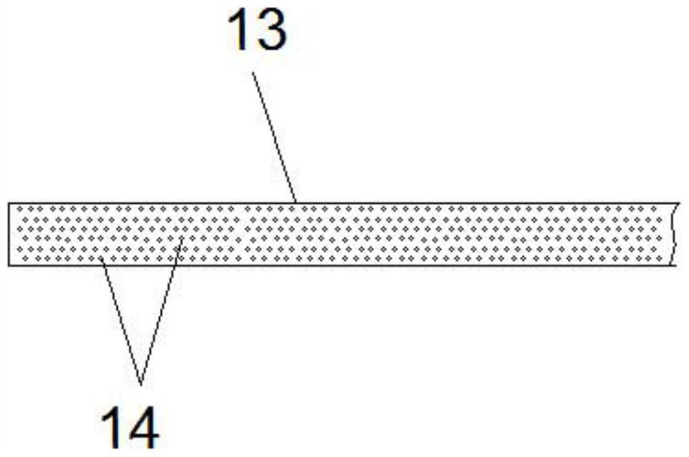 Glass fiber needled felt silicon-based nano aerogel powder spraying and collecting device