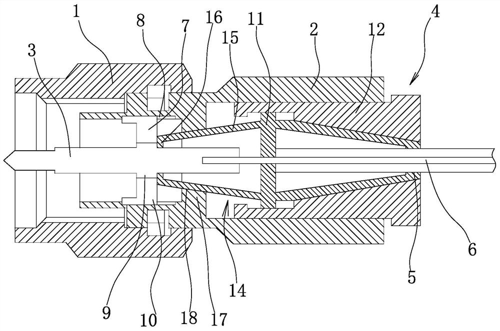 Radio frequency coaxial connector