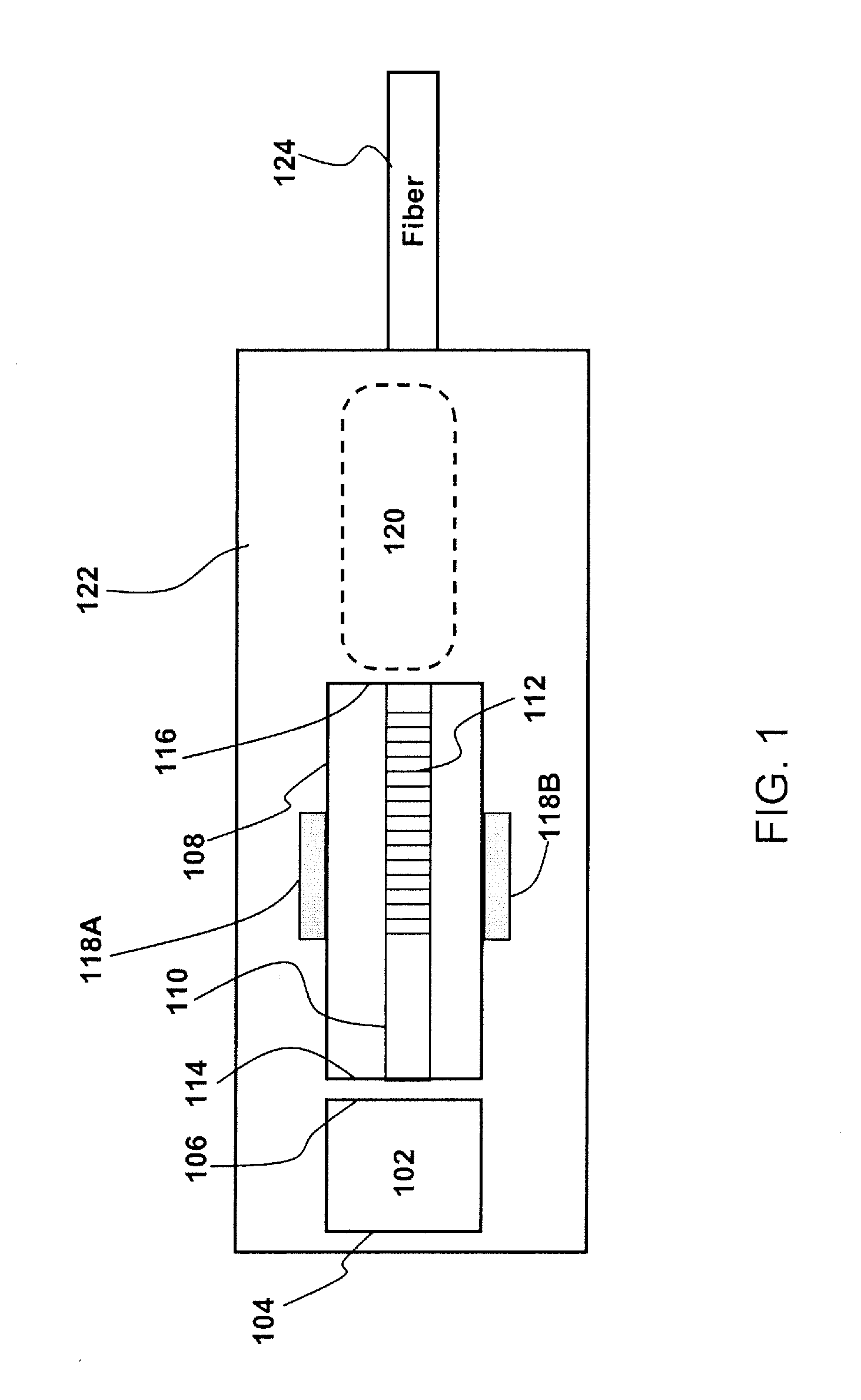 Achieving low phase noise in external cavity laser implemented using planar lightwave circuit technology