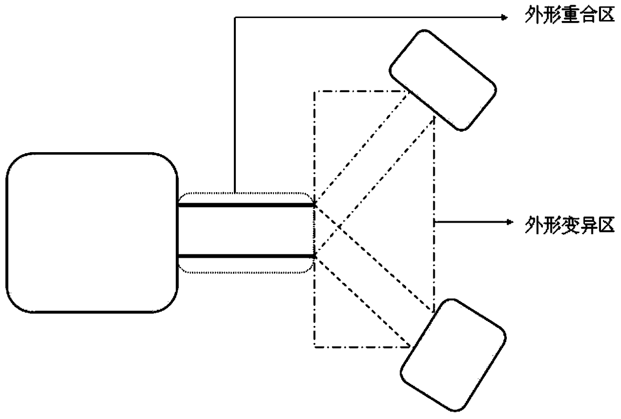 Rigid-flex board with different flexible shapes and preparation method thereof