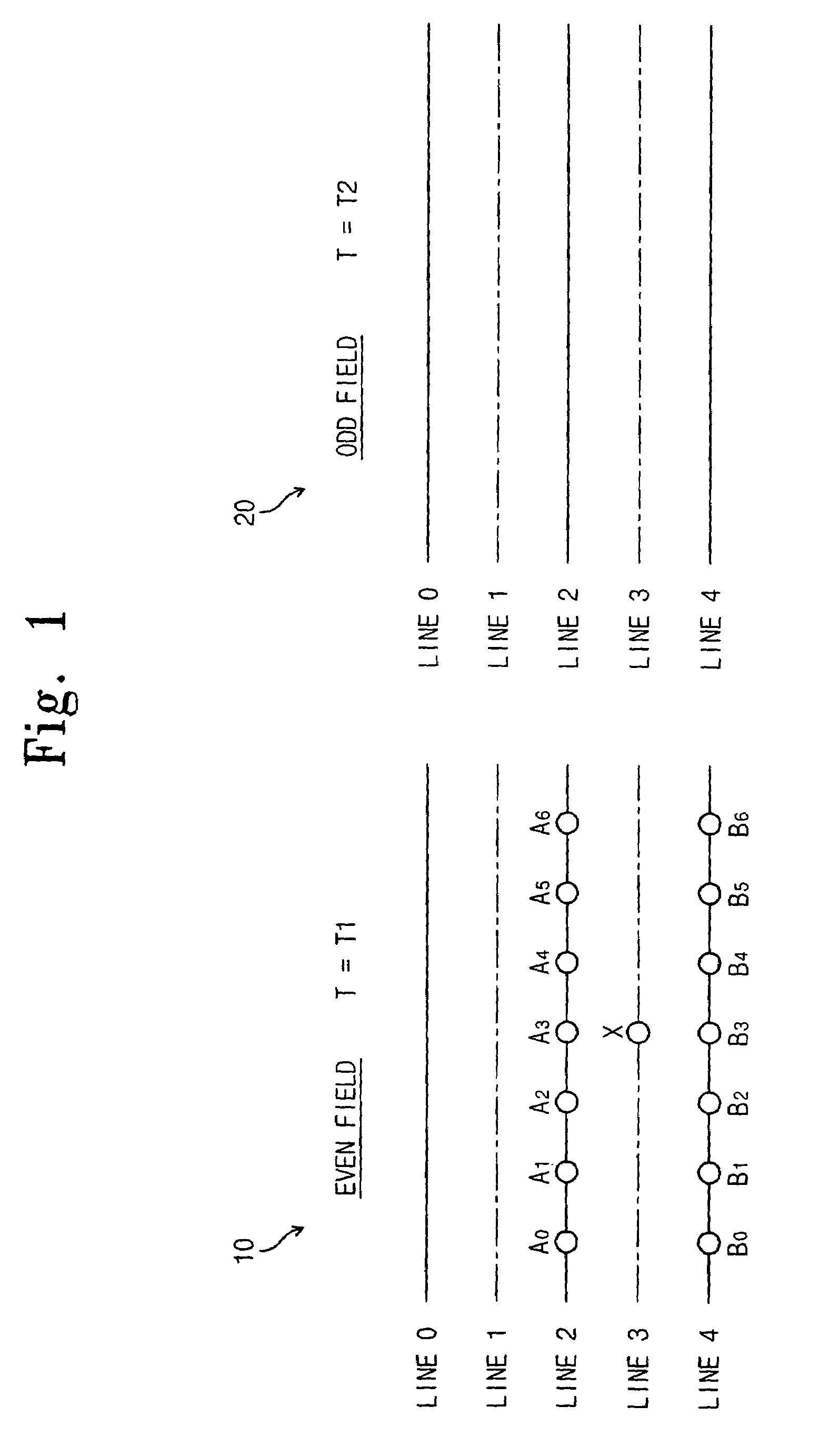 Image adaptive deinterlacing method and device based on edge