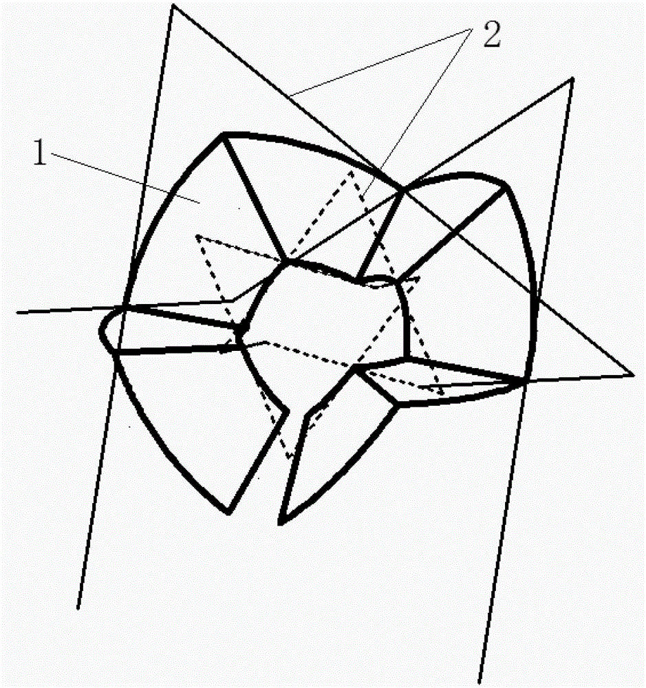 A horizontal double-ring scissor unit can open the roof