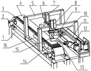 An automatic crotch cutting device for textile socks and a control method thereof